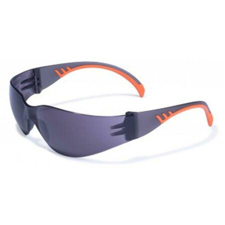 SAFETY Flyz Orange Tips Glasses With Smoke Lens Flyz ORN SM